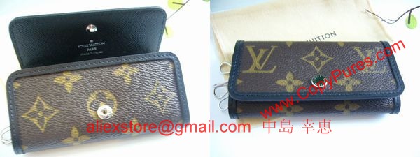 新品ルイヴィトン ６連キーケース モノグラム マカサーM60165 